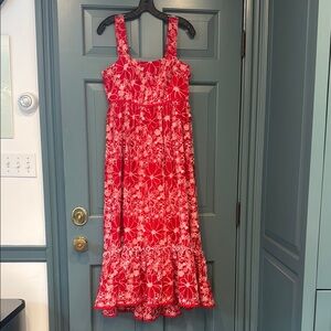 Sachin & Babi Red Floral Dress